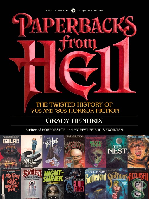 Title details for Paperbacks from Hell by Grady Hendrix - Wait list